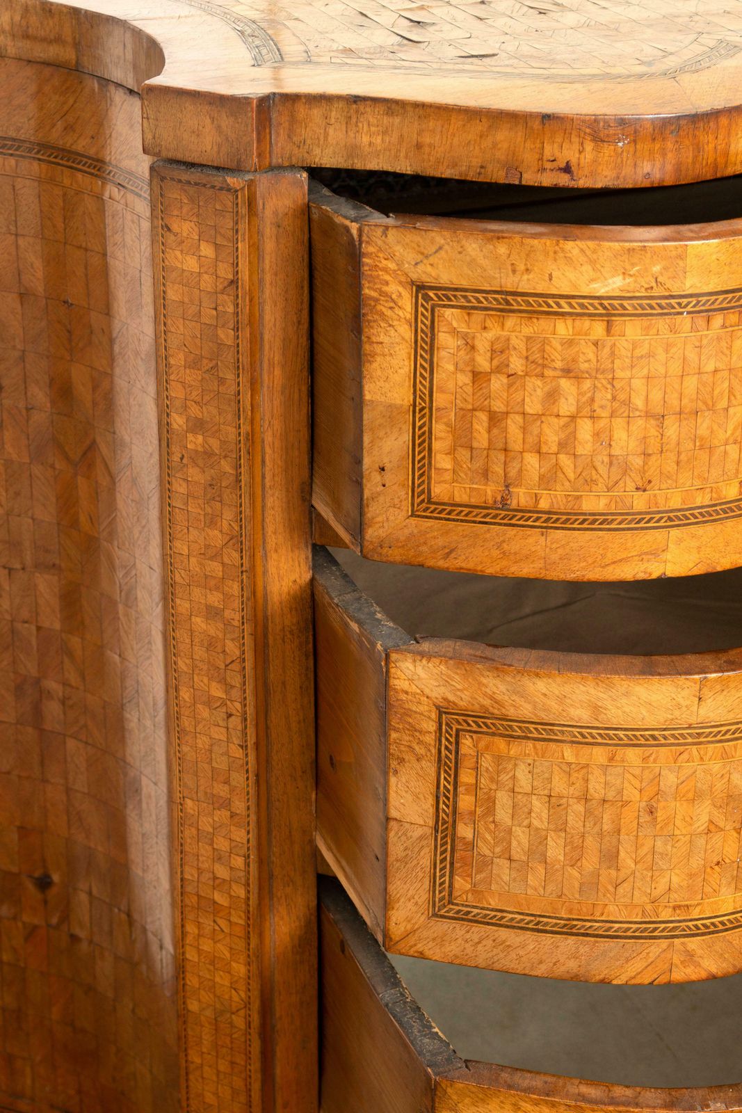 Baroque Revival Style Commode With Inlay, Ca. 1900 photo buy