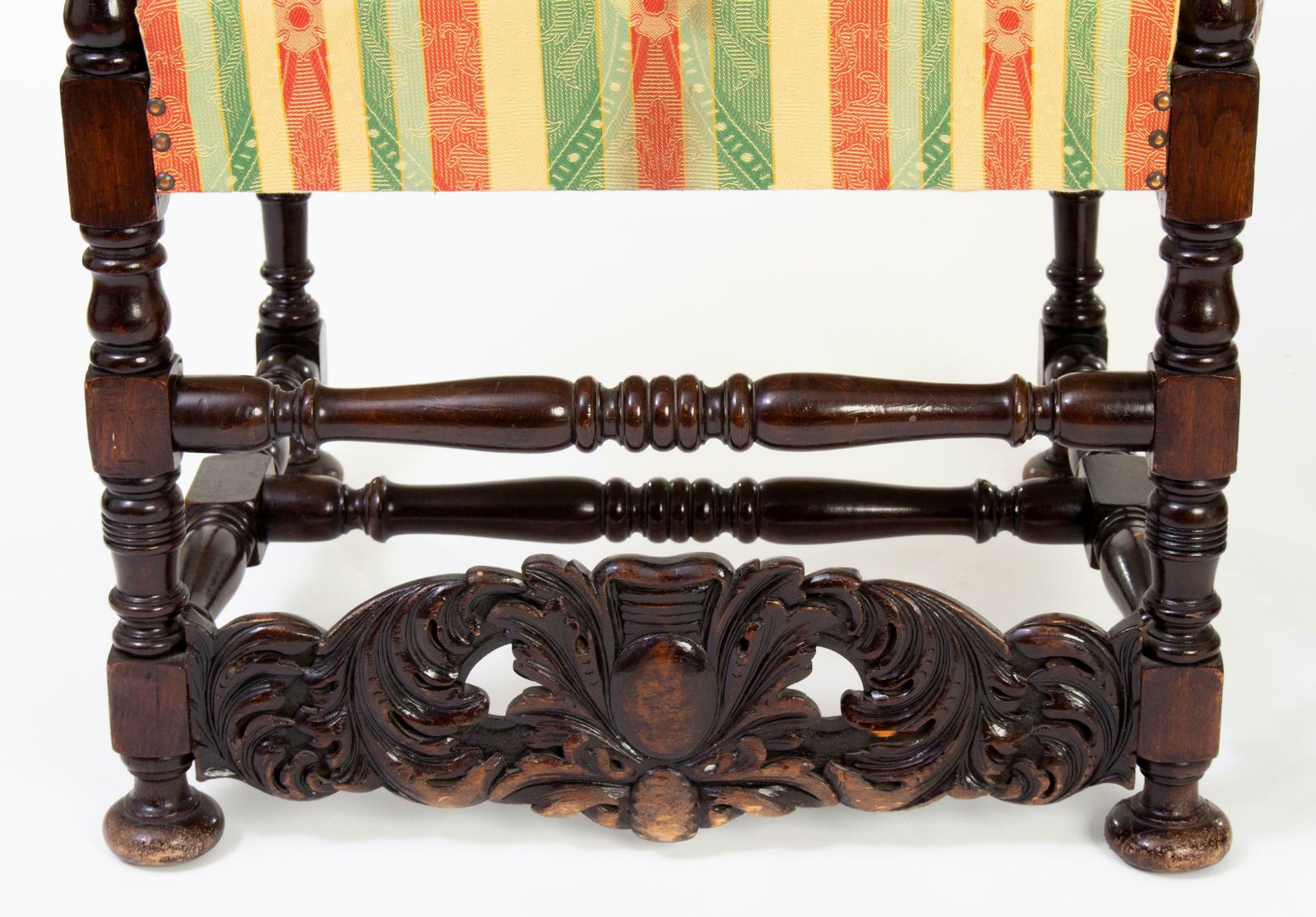 Antique Carved Basswood Wingchairs In Historicist Style (2 Pieces) photo 3048.0
