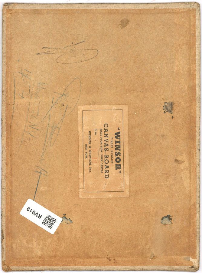 American School Mid 20th Century Oil Musical Instruments photo for sale