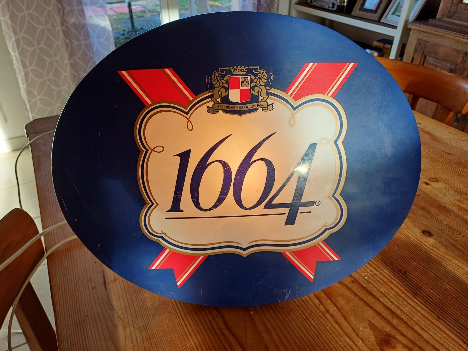 Kronenbourg Illuminated Sign 1664 photo furniture