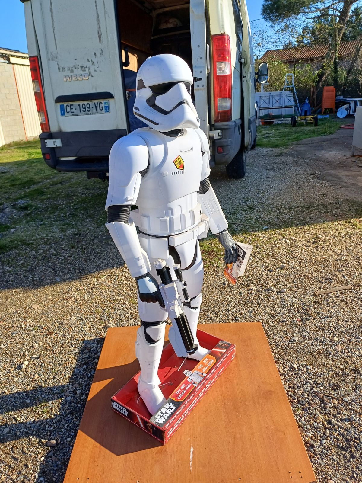Large Format Soldier First Order Sormtrooper: 122 Cm photo 667.0