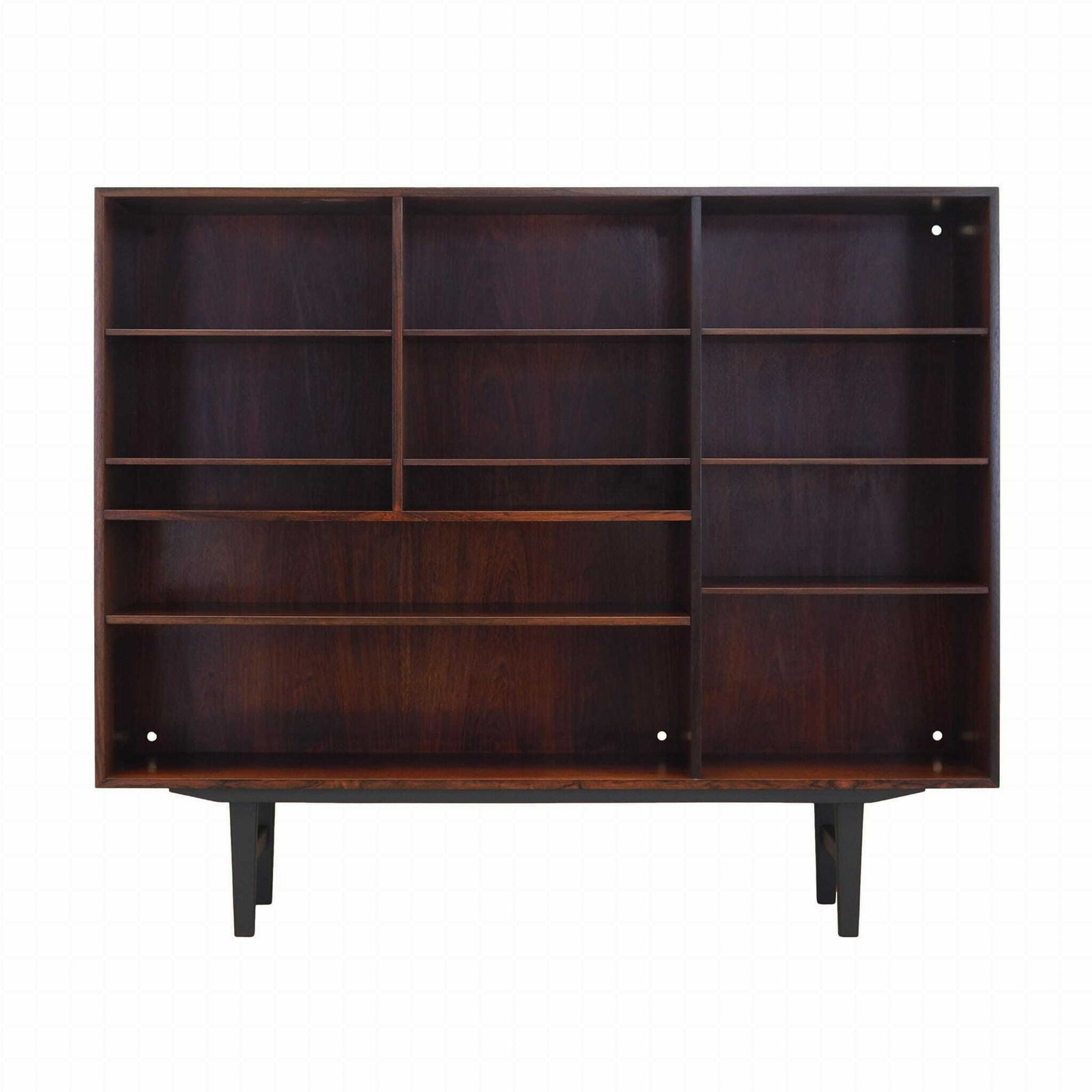 Mahogany Bookcase, Danish Design, 1970s, Manufacturer: Omann Jun