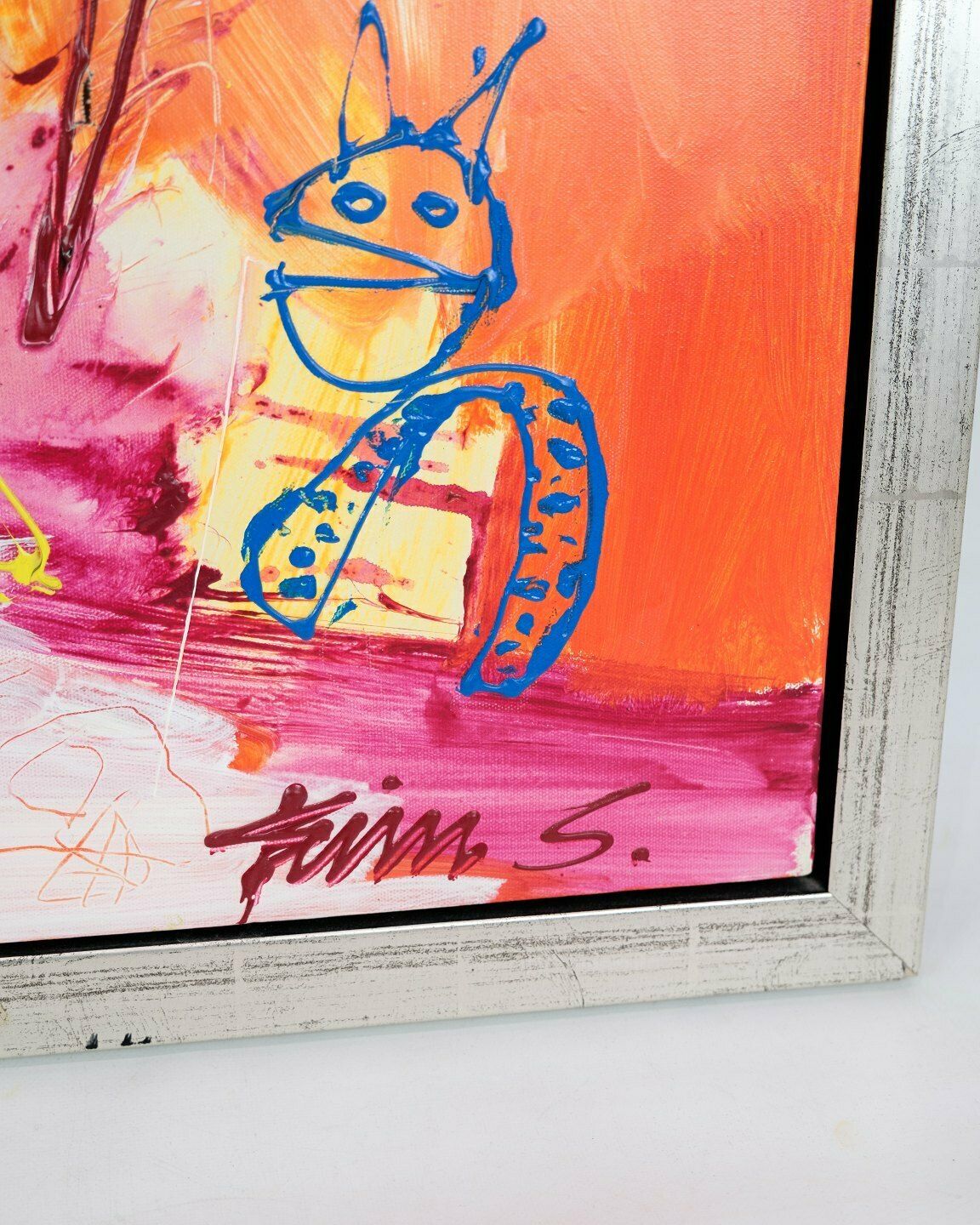 Oil Painting "Family Idyll"  By Finn Sørensen From 2006 photo 1485.0