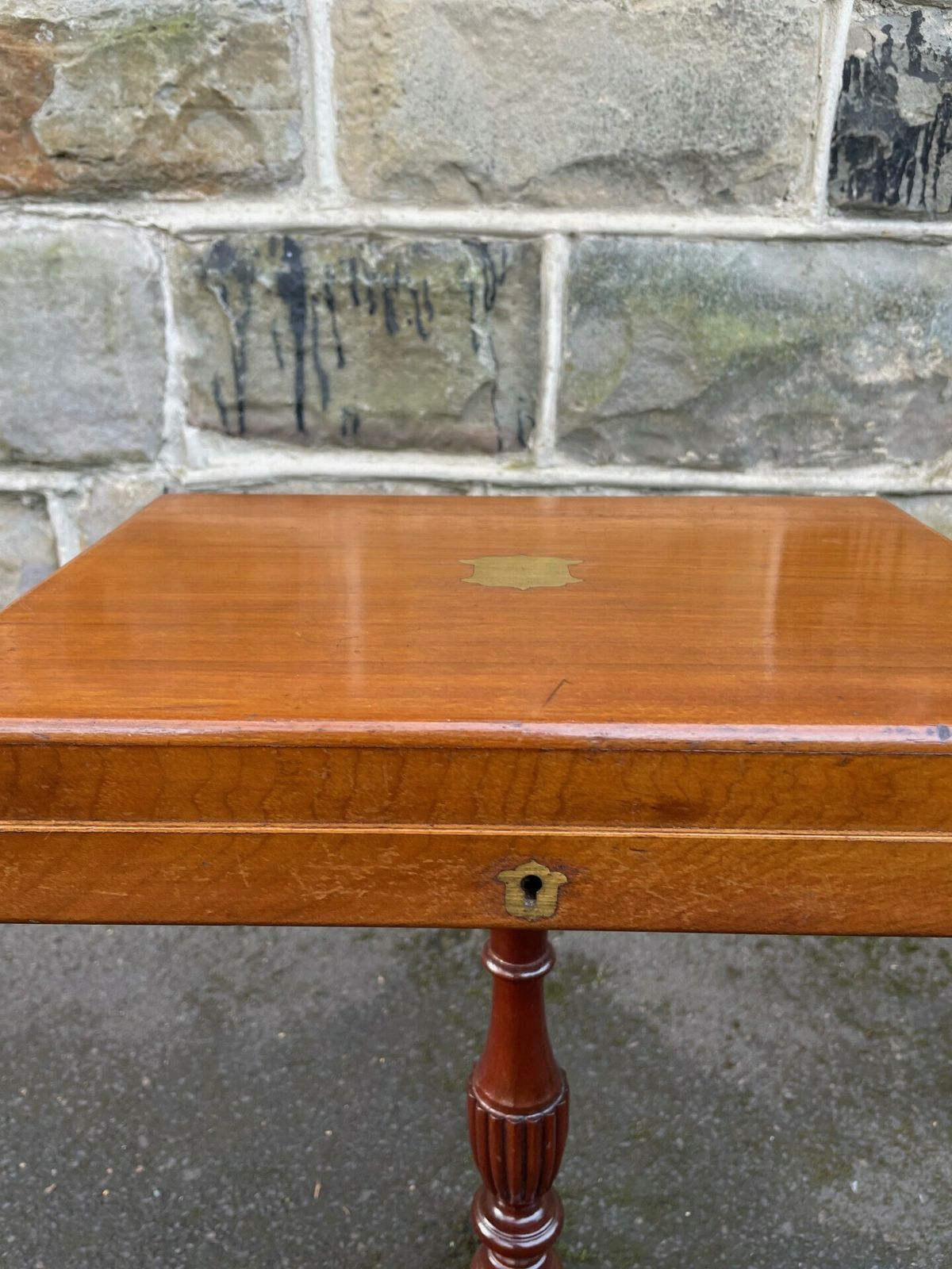 Antique Mahogany Side Table photo 125.0