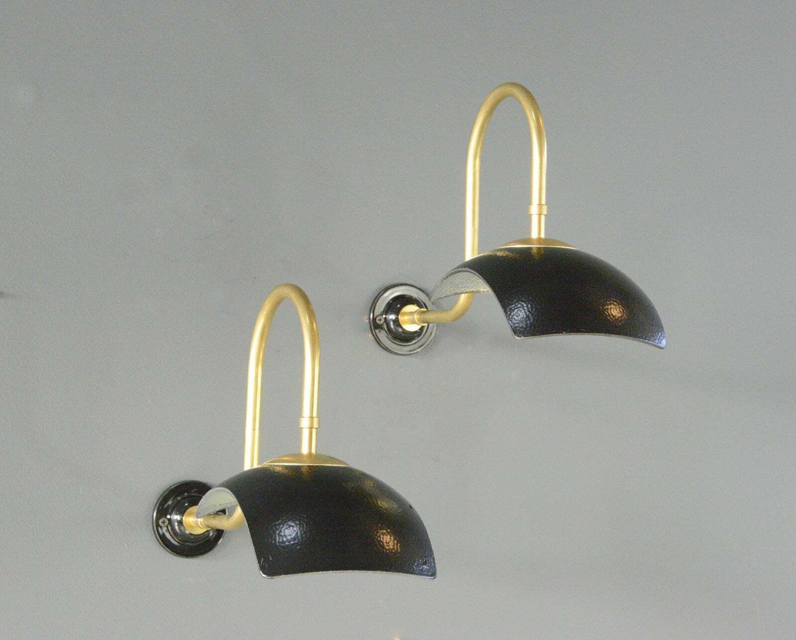 Lighting Wall Mounted Mercury Lights By Strand London Circa 1930s photo