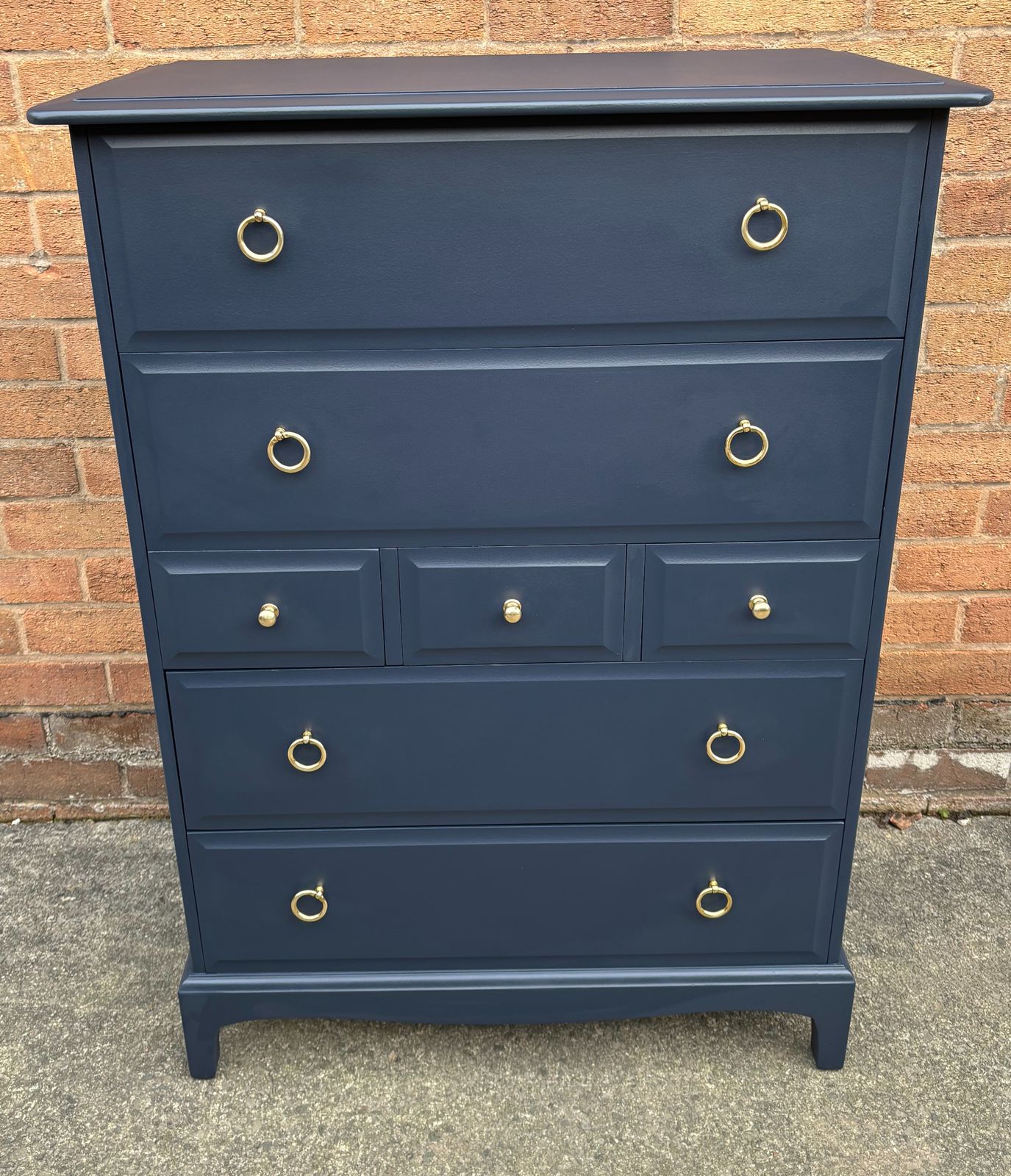 Stag Chest Of Drawers Tallboy 7 Drawer Colour Of Choice Free Delivery photo buy