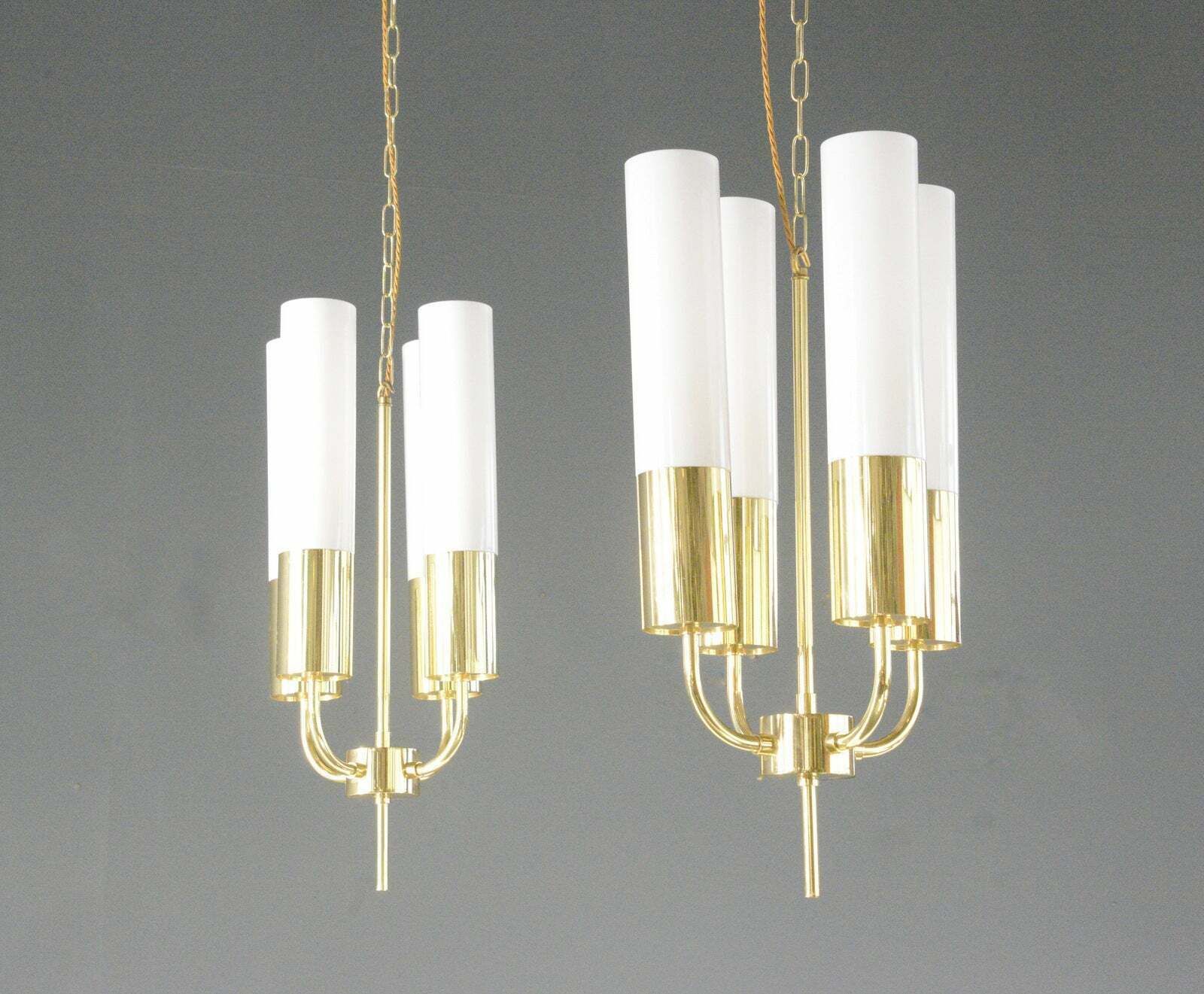Brass Church Lights By Glashütte Limburg Circa 1970s photo furniture