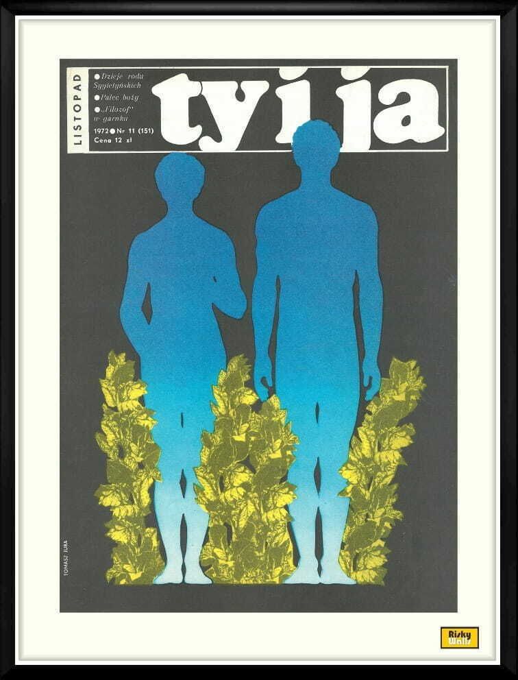 Framed Cover Of The Monthly Magazine You And Me, Author Tomasz Jura. 11/1972