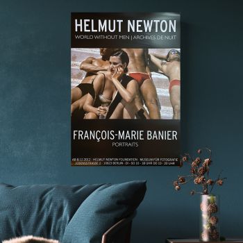 Poster From The Exhibition Newton, World Without Men At The Museum Für Fotografie, Berlin 2012