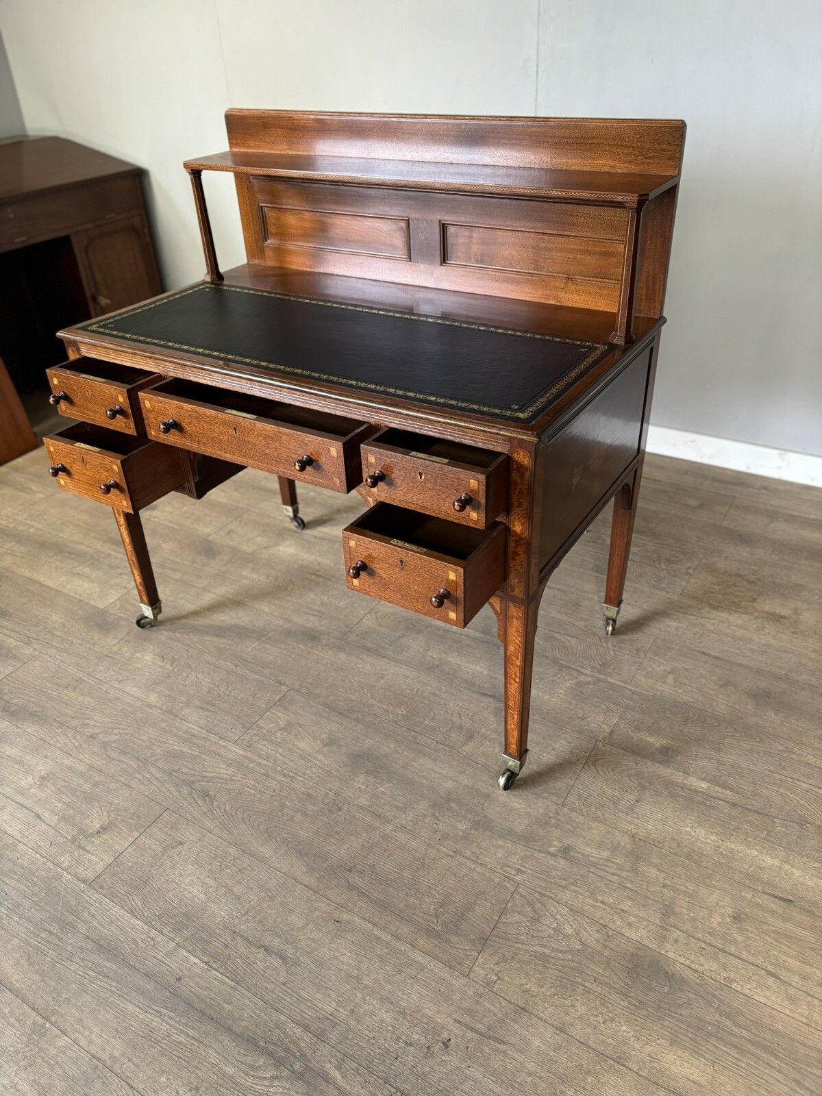photo furniture An Unusual Antique Late Victorian Desk