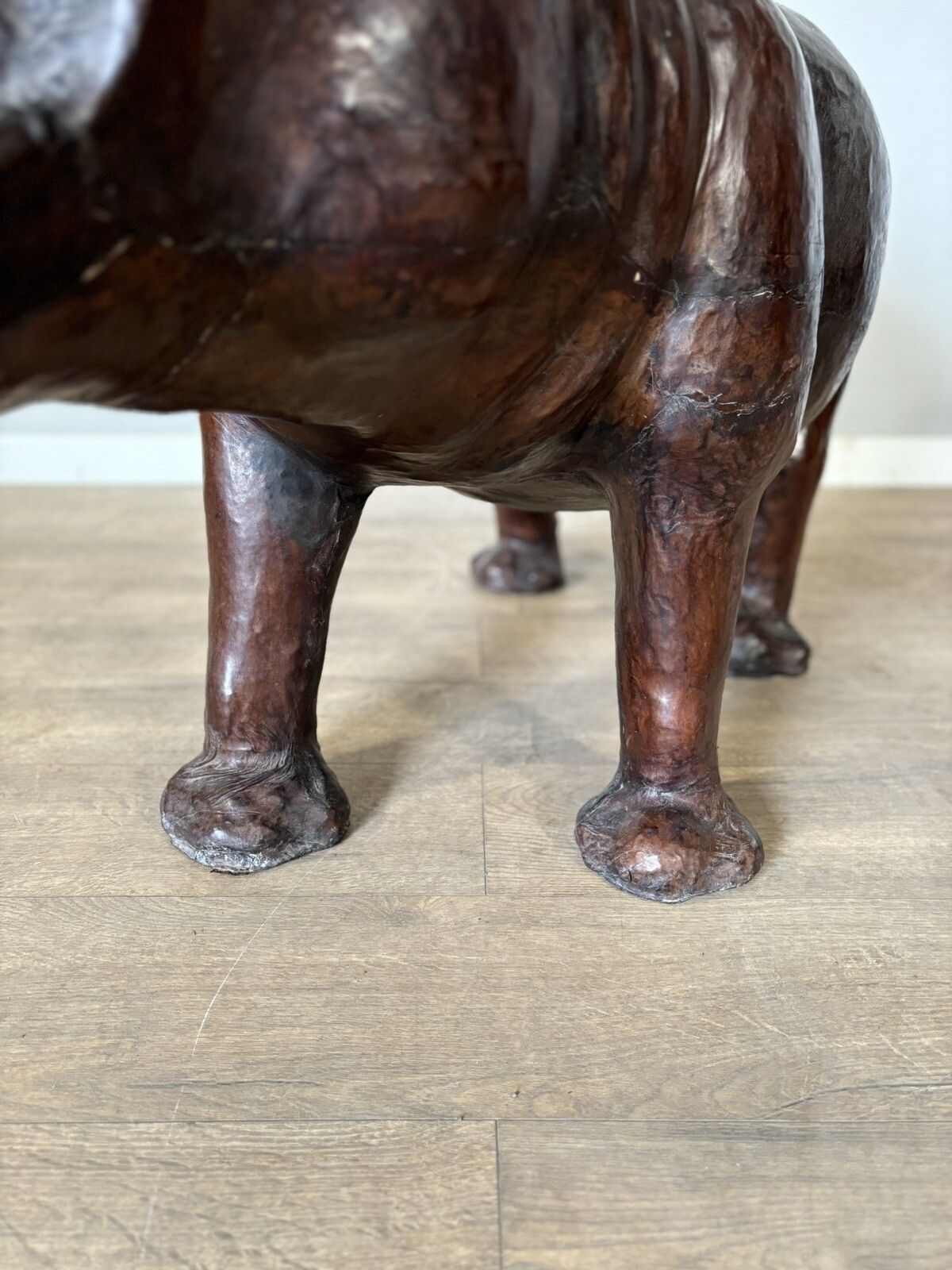 20th Century Liberty London Style Extra Large Leather Hippo photo buy
