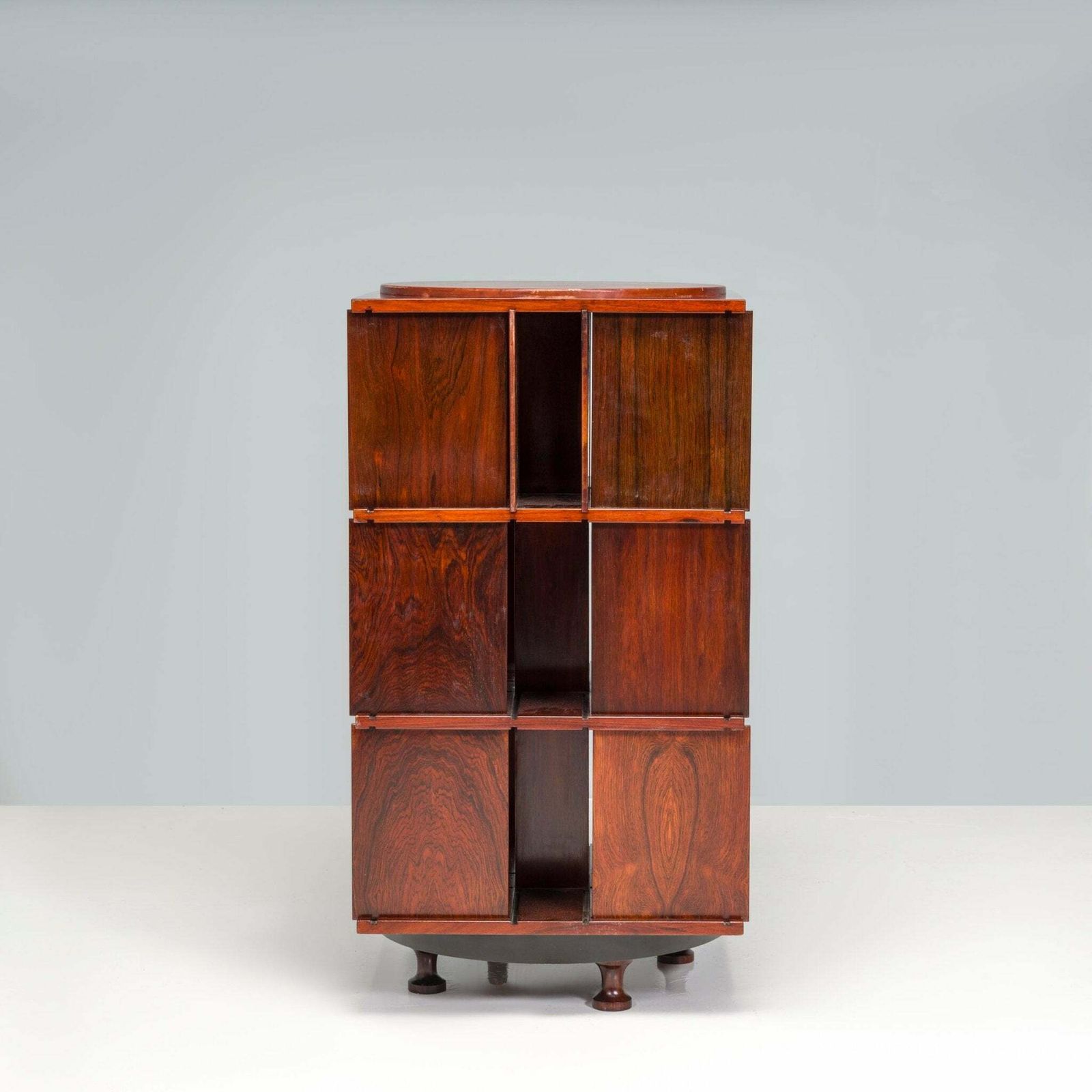 Gianfranco Frattini For Bernini Rosewood Modello 823 Bookshelf, 1960s photo furniture