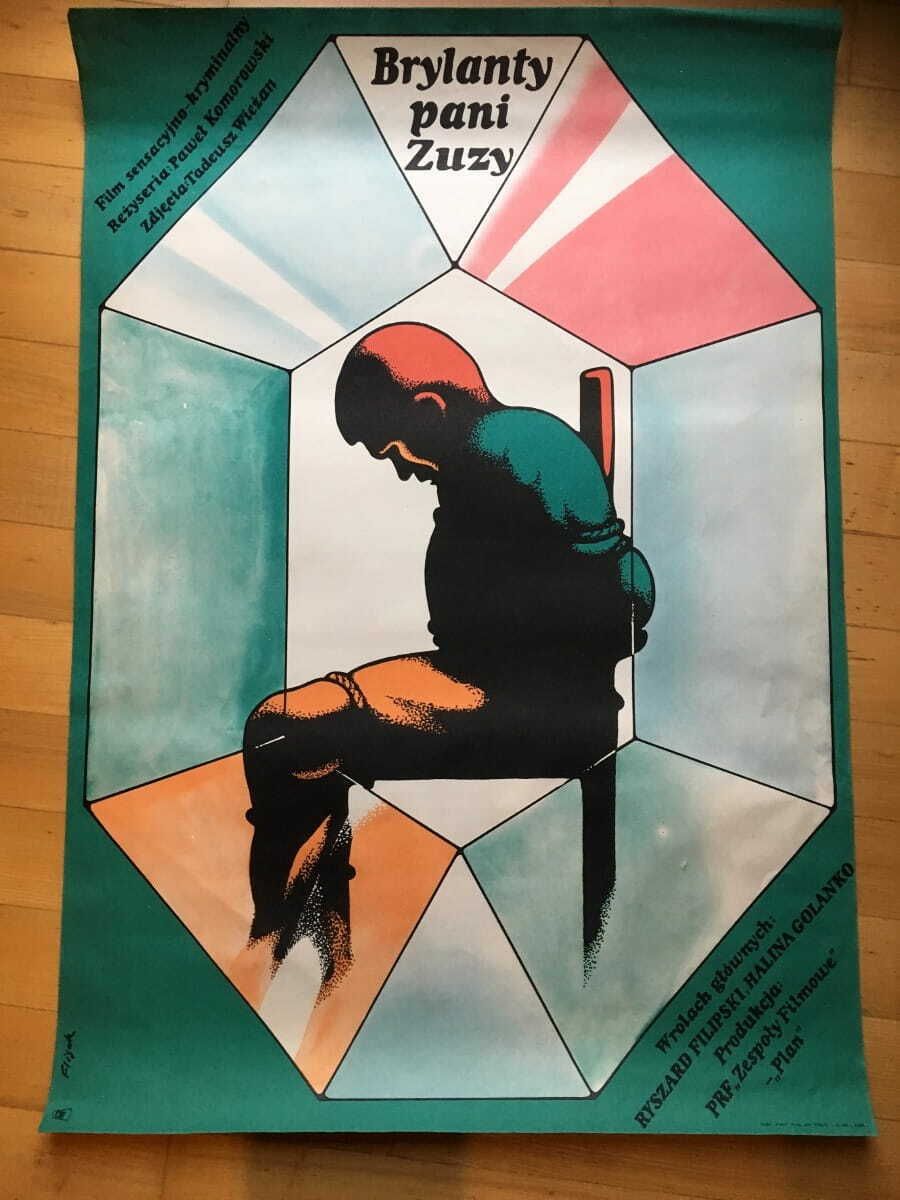 Poster For The Film Pani Zuzy's Diamonds 1971