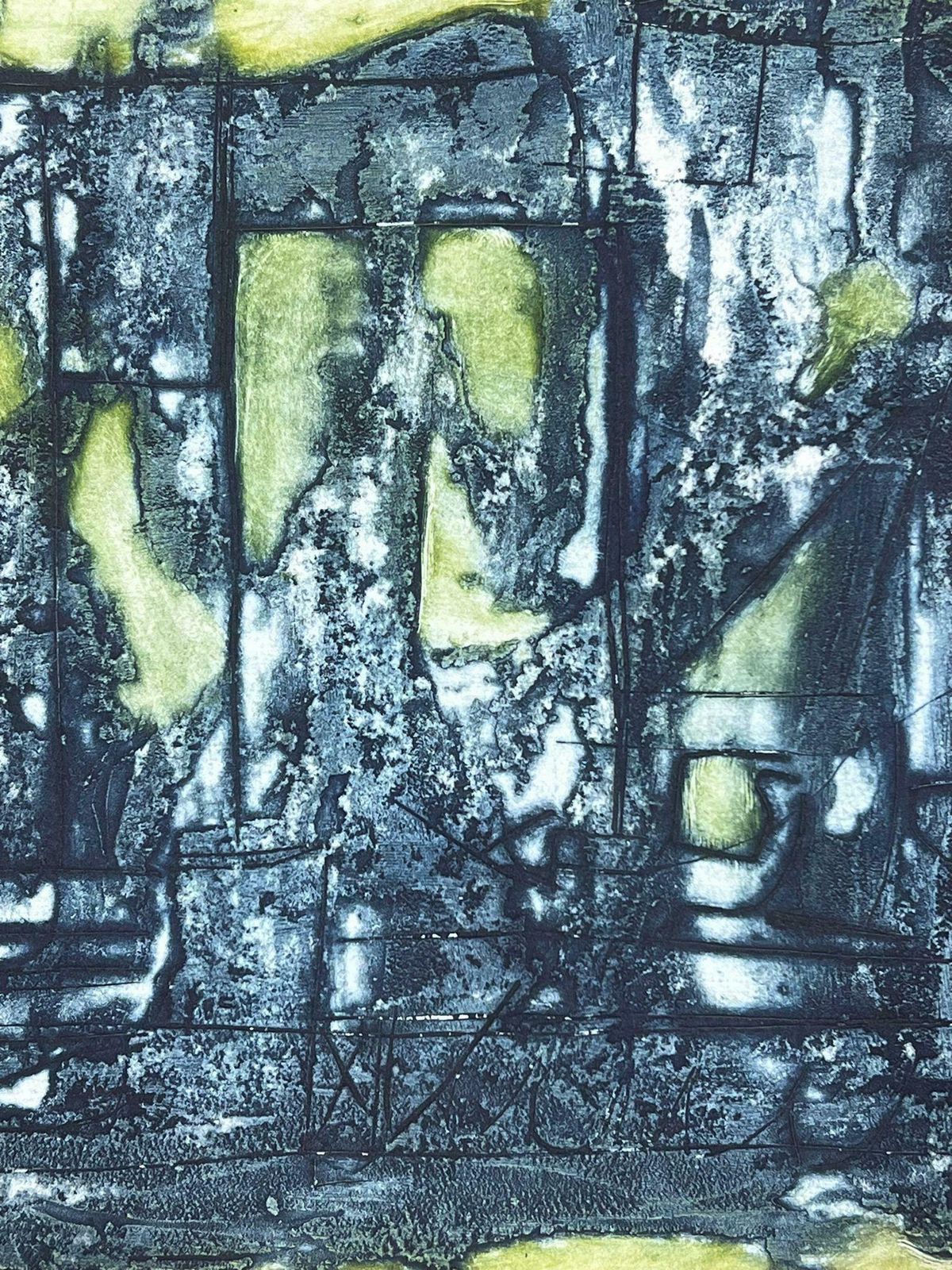 Jacques Coulais (1955 2011)french Expressionist Abstract Original Paintingmid 20th Century photo for sale