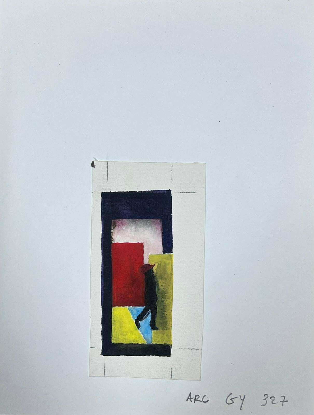 Jacques Coulais (1955 2011)french Expressionist Abstract Original Paintingmid 20th Century photo furniture