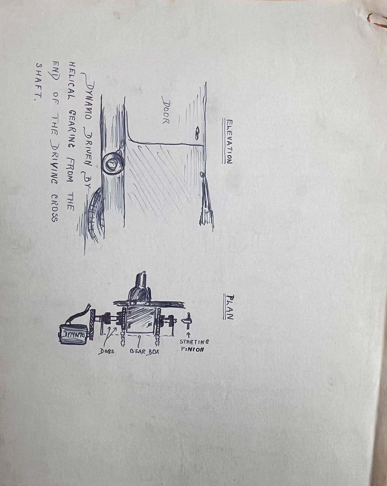 K.B. Whitetechnical Illustration Of Car Mechanicsearly 20th Century