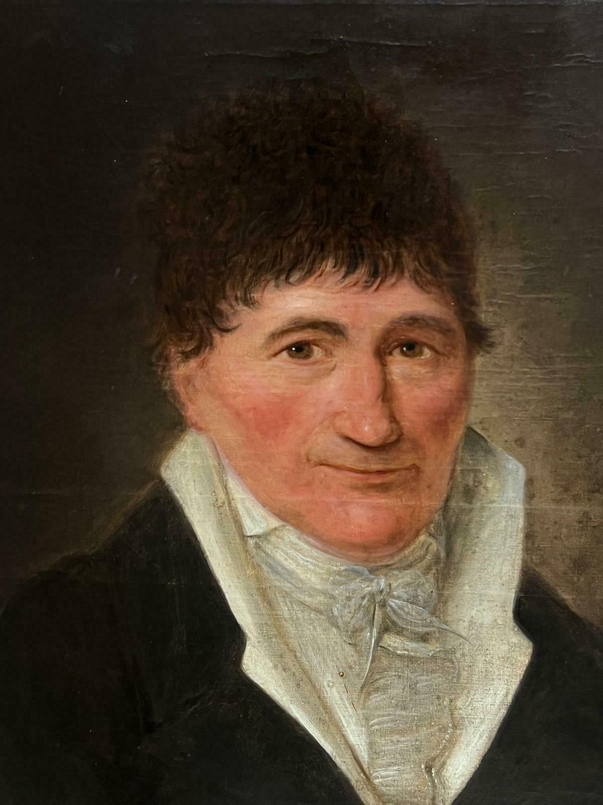 French School 1820's French Portrait Of A Gentleman Signed & Dated 1824 Oil On Canvas1824 photo for sale