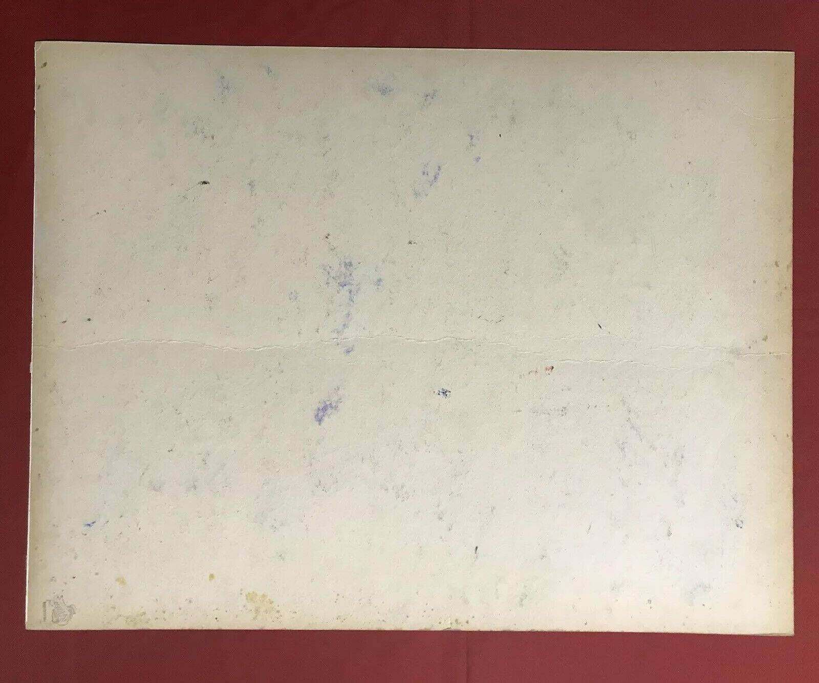 photo for sale Unknown1980's French Abstract Oil Painting   Signed & Dated   Amazing Shapes And Colour20th Century