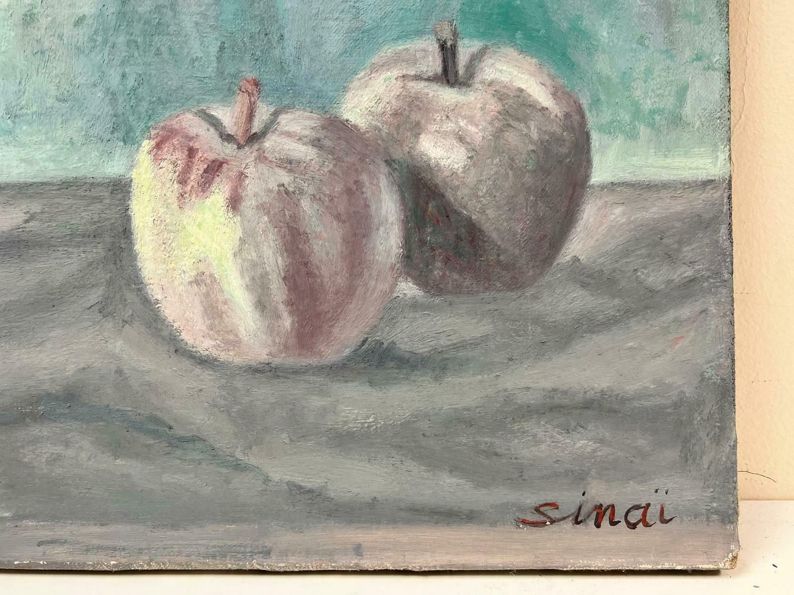 French Schoolpaint Brushes In Pot Still Life Fruit French Modernist Oil Painting 20th Century photo Art