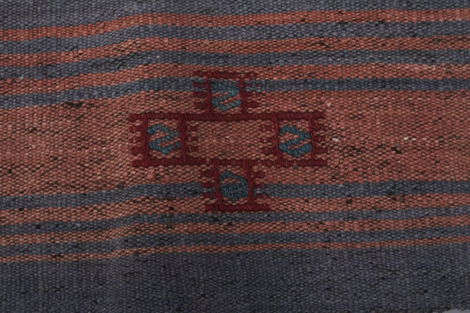 Turkish Striped Cotton Kilim 3'9'' X 9'4'' photo 591.0