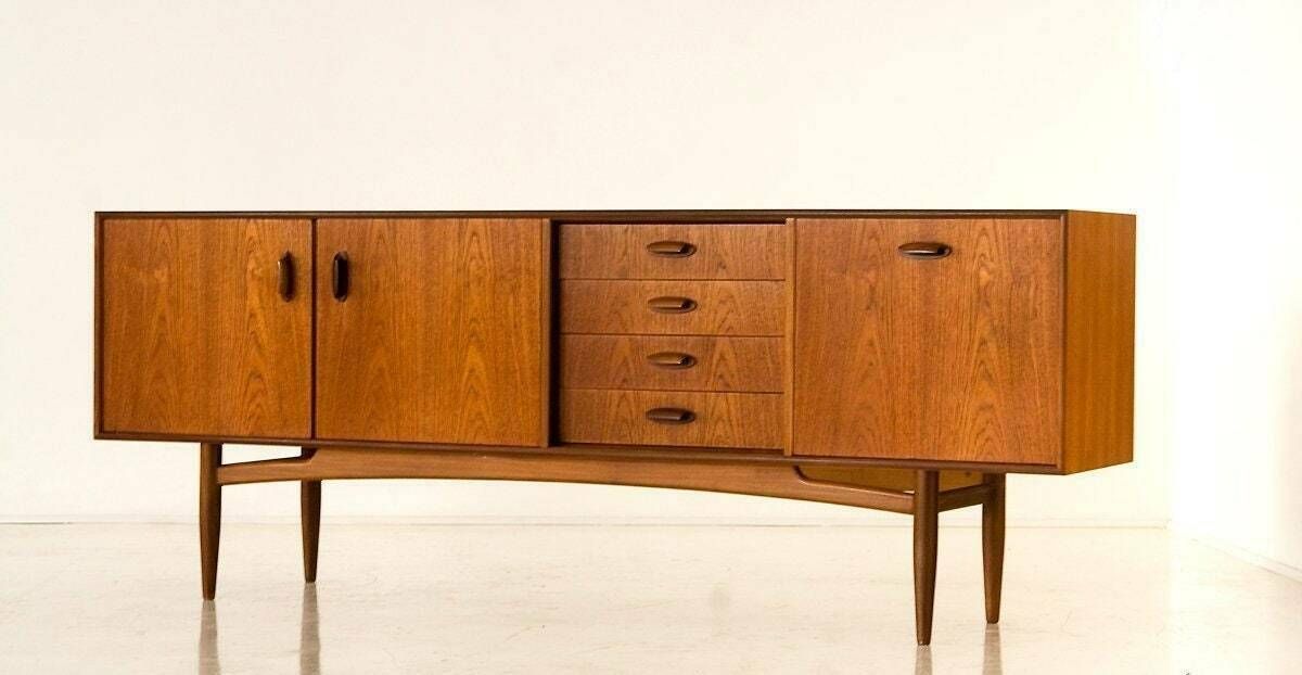 Mid Century Teak Sideboard By Ib Kofod Larsen For G Plan / E Gomme, 1960s