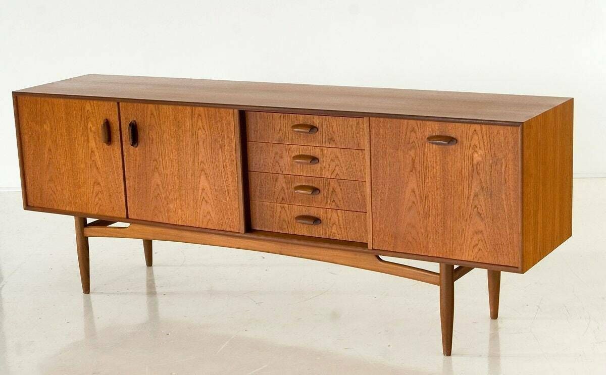 Mid Century Teak Sideboard By Ib Kofod Larsen For G Plan / E Gomme, 1960s photo furniture