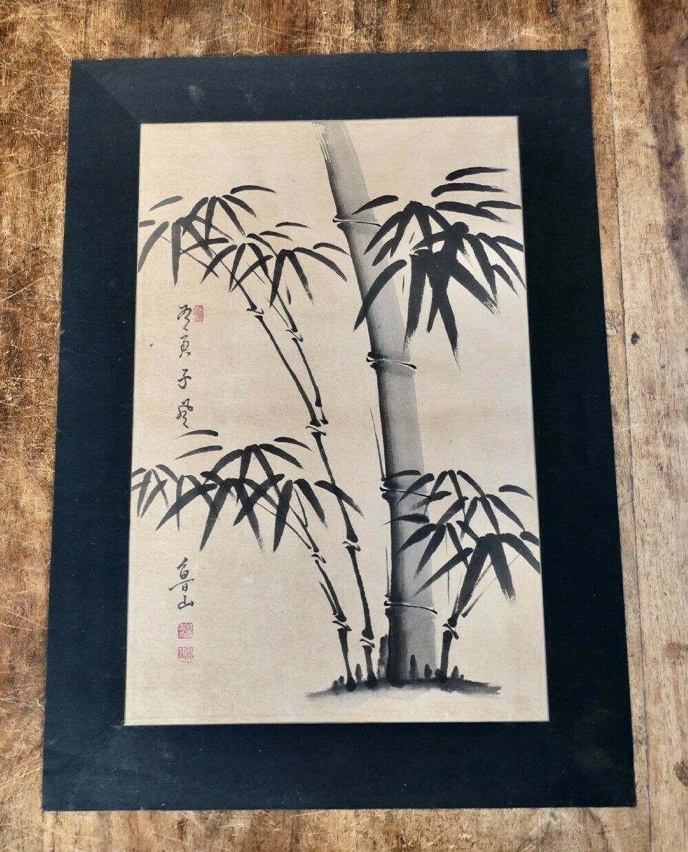 Vintage Bamboo Japanese Art, Wall Art photo 330.0