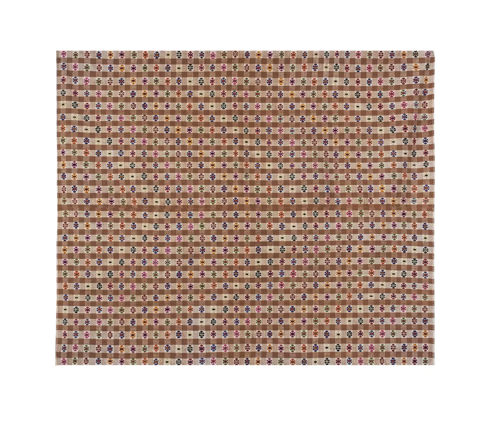 Mid 20th Century Aturkish Flat Weave Kilim Accent Rug 6'6'' X 8'1'' photo furniture
