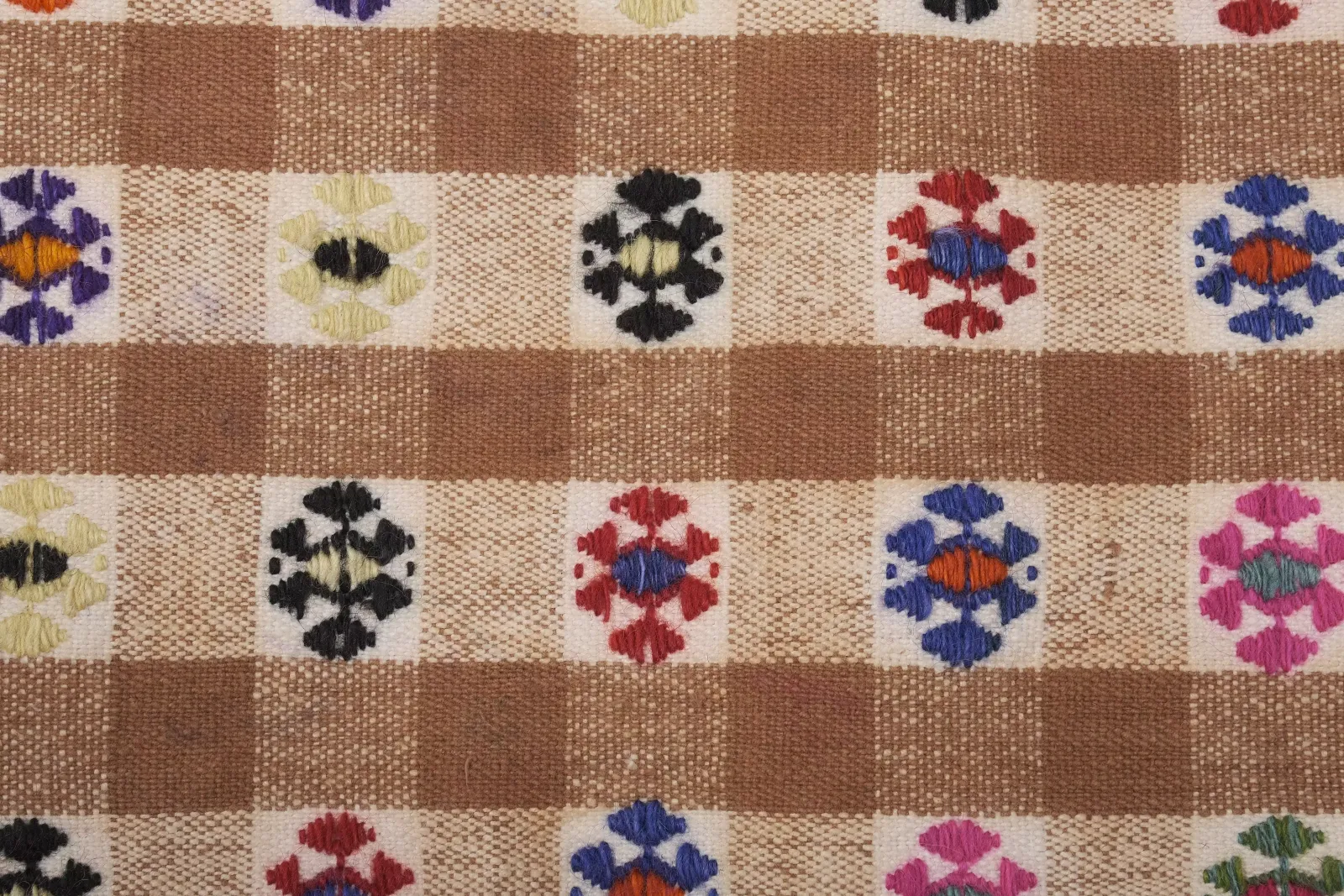 Mid 20th Century Aturkish Flat Weave Kilim Accent Rug 6'6'' X 8'1'' photo vintage