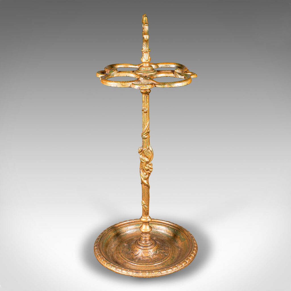 Antique Gentleman's Stick Stand, English, Hallway Umbrella Loop, Victorian, 1860 photo Home Decor