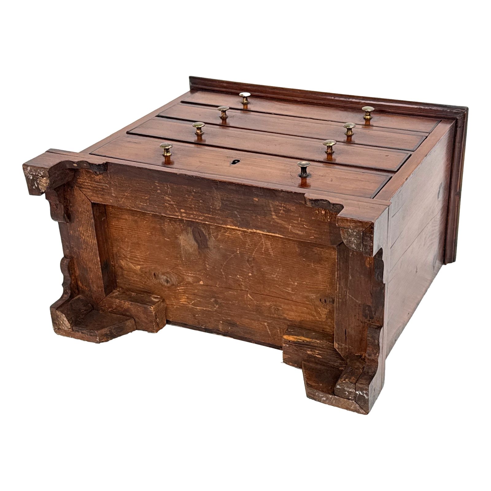 Georgian Yew Wood Miniature Chest Of Drawers (England, Circa 1760) photo buy