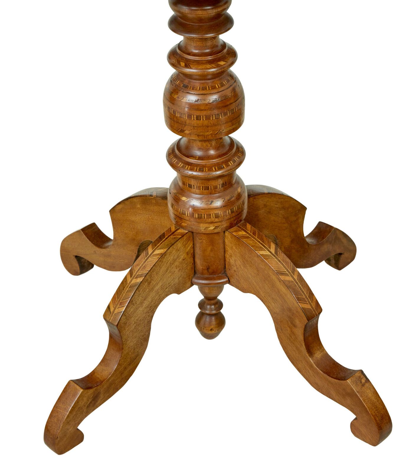 19th Century Italian Inlaid Walnut Sorrento Table photo buy