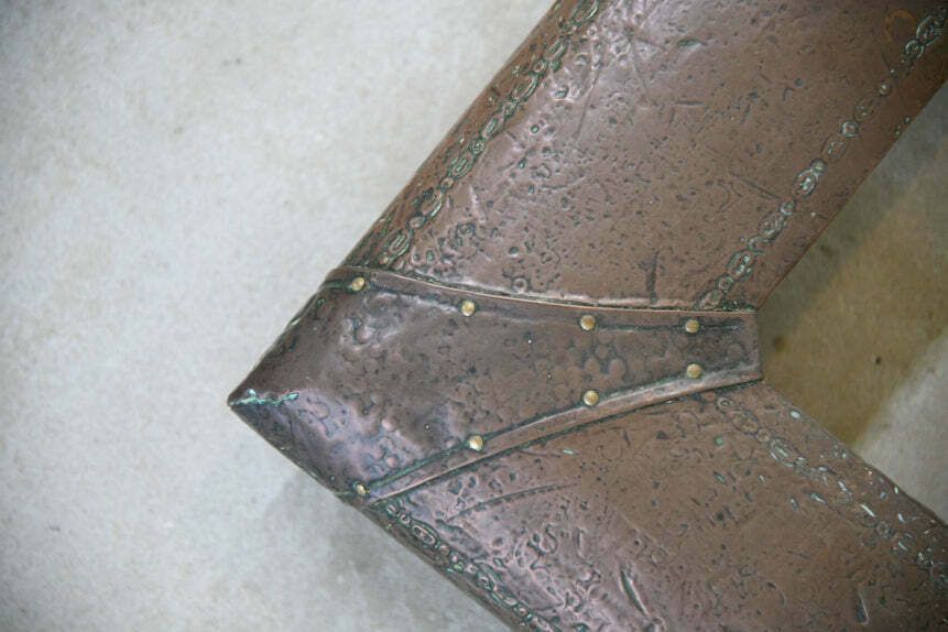 Arts & Crafts Copper Fire Fender photo Home Fixtures