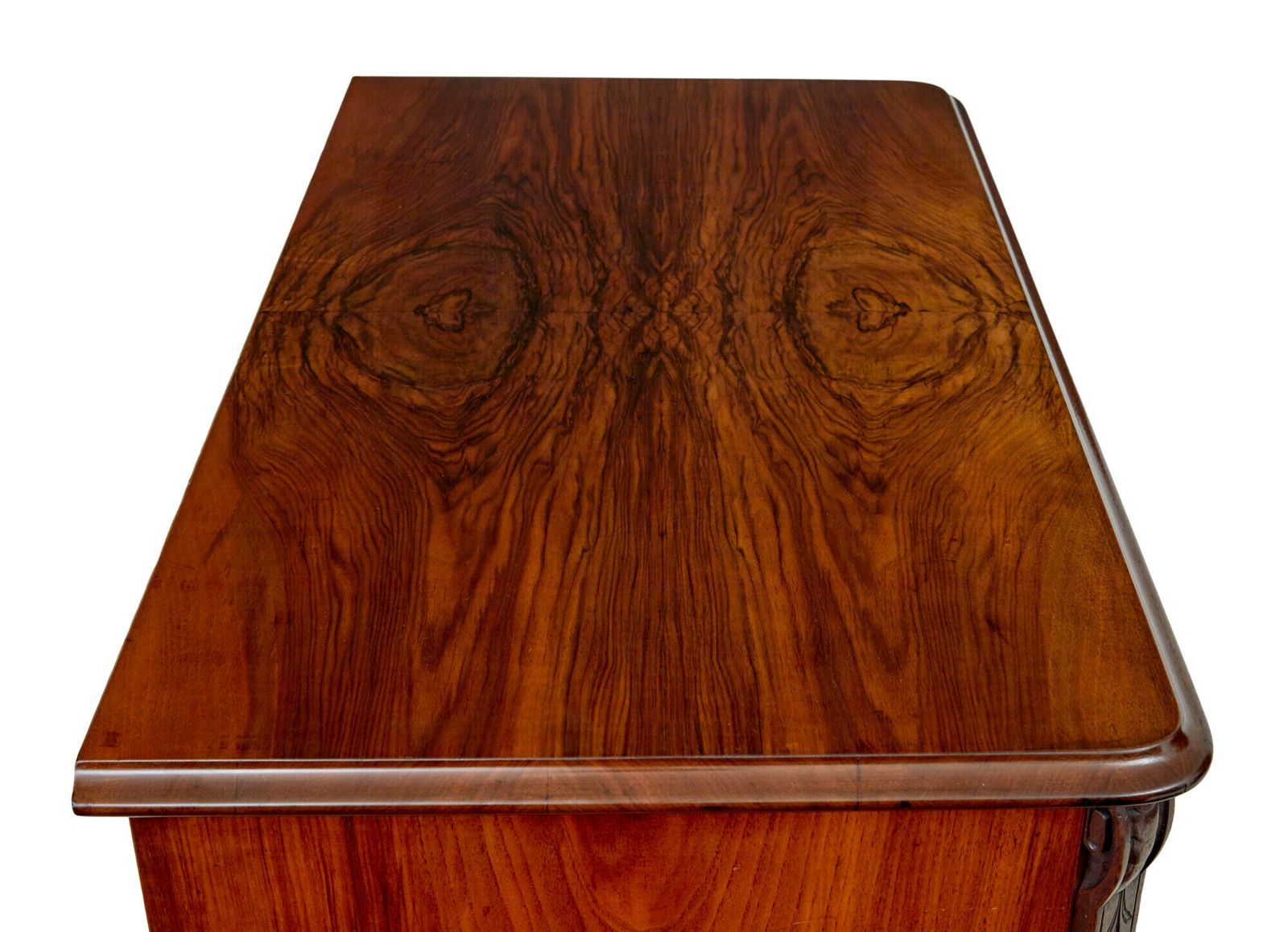 Swedish 19th Century Burr Walnut Chest Of Drawers photo furniture