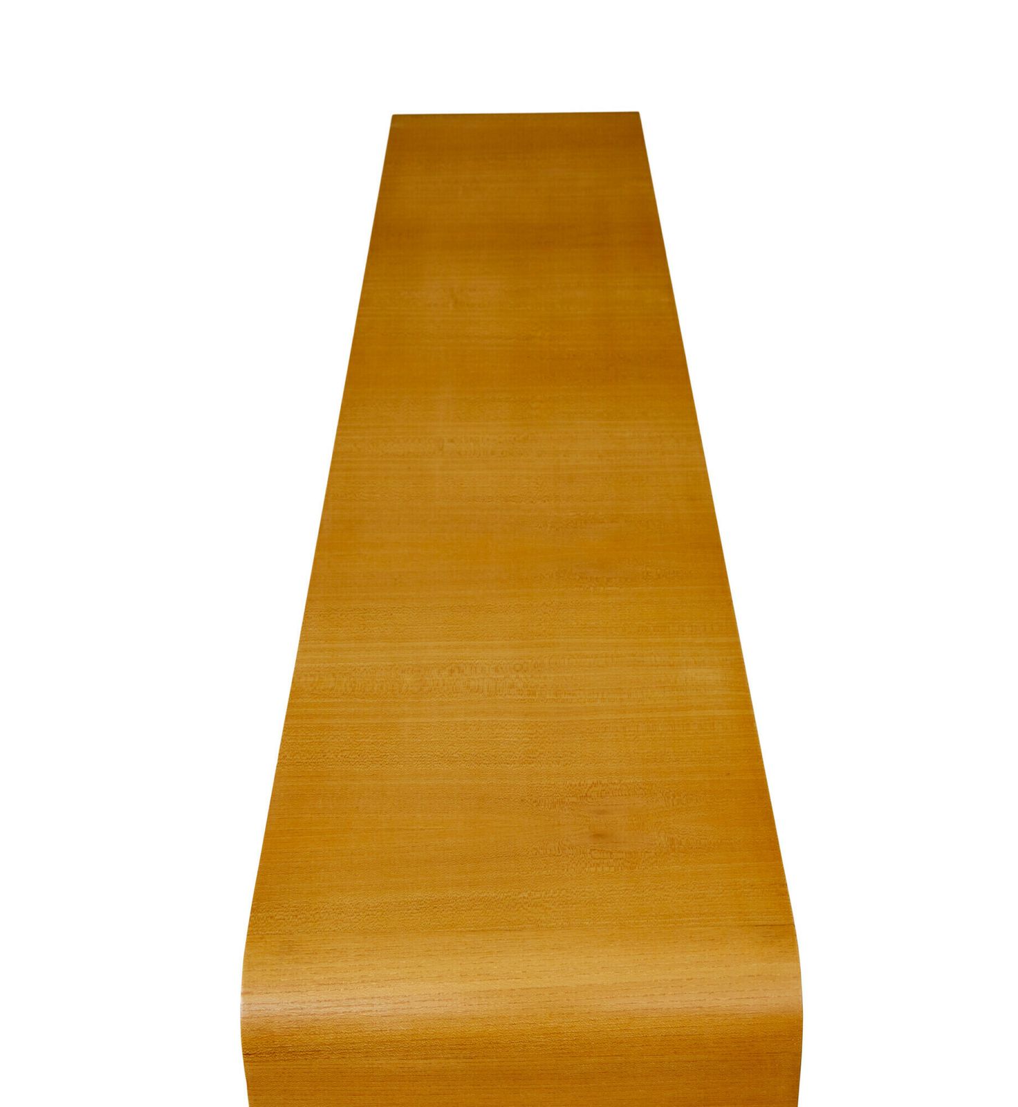 Scandinavian Elm And Burr Low Open Bookcase photo furniture