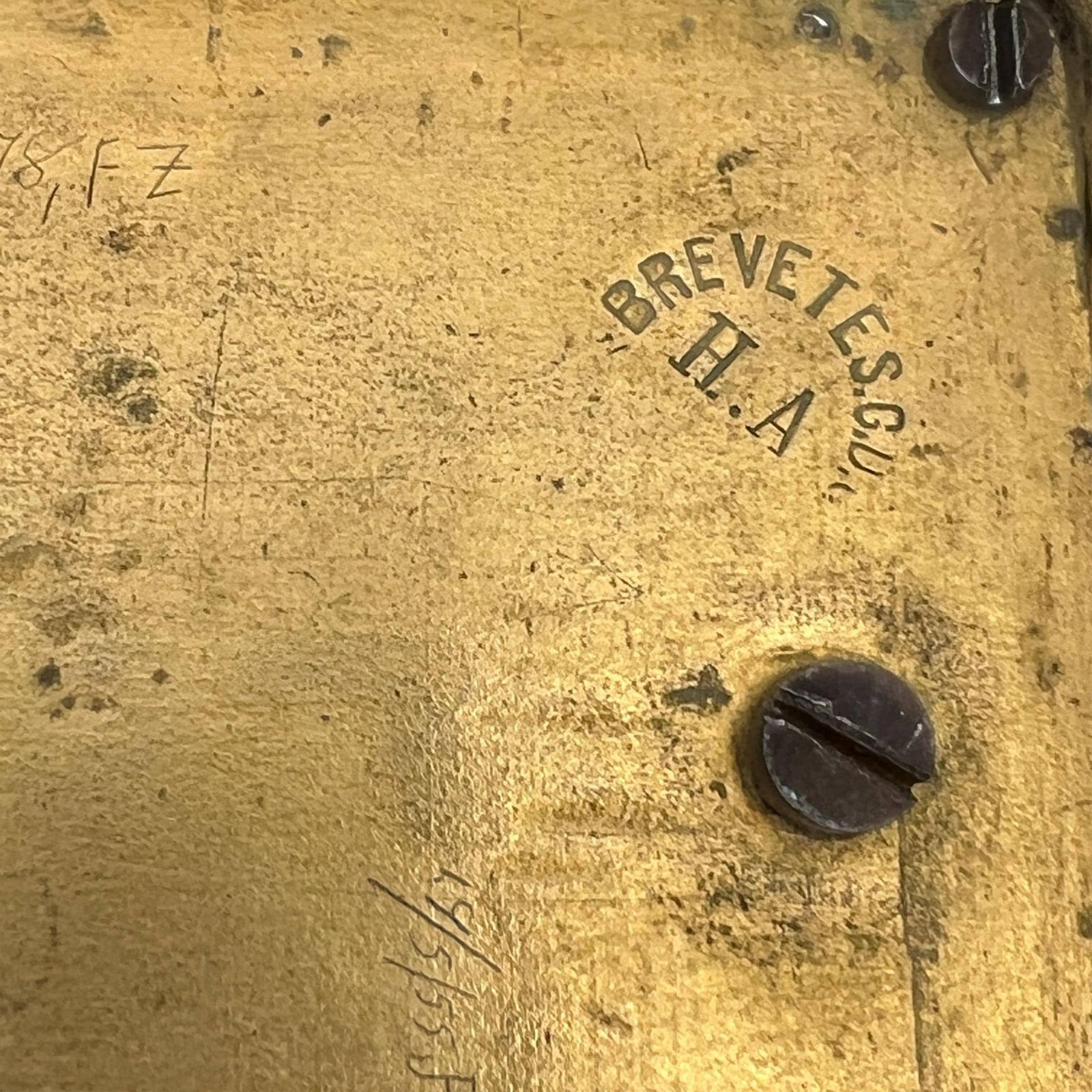 Antique French Brass H Acier Paris Carriage Clock   Home Decor photo 110.0
