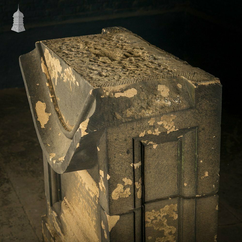 Architectual Stone Plinth photo vintage