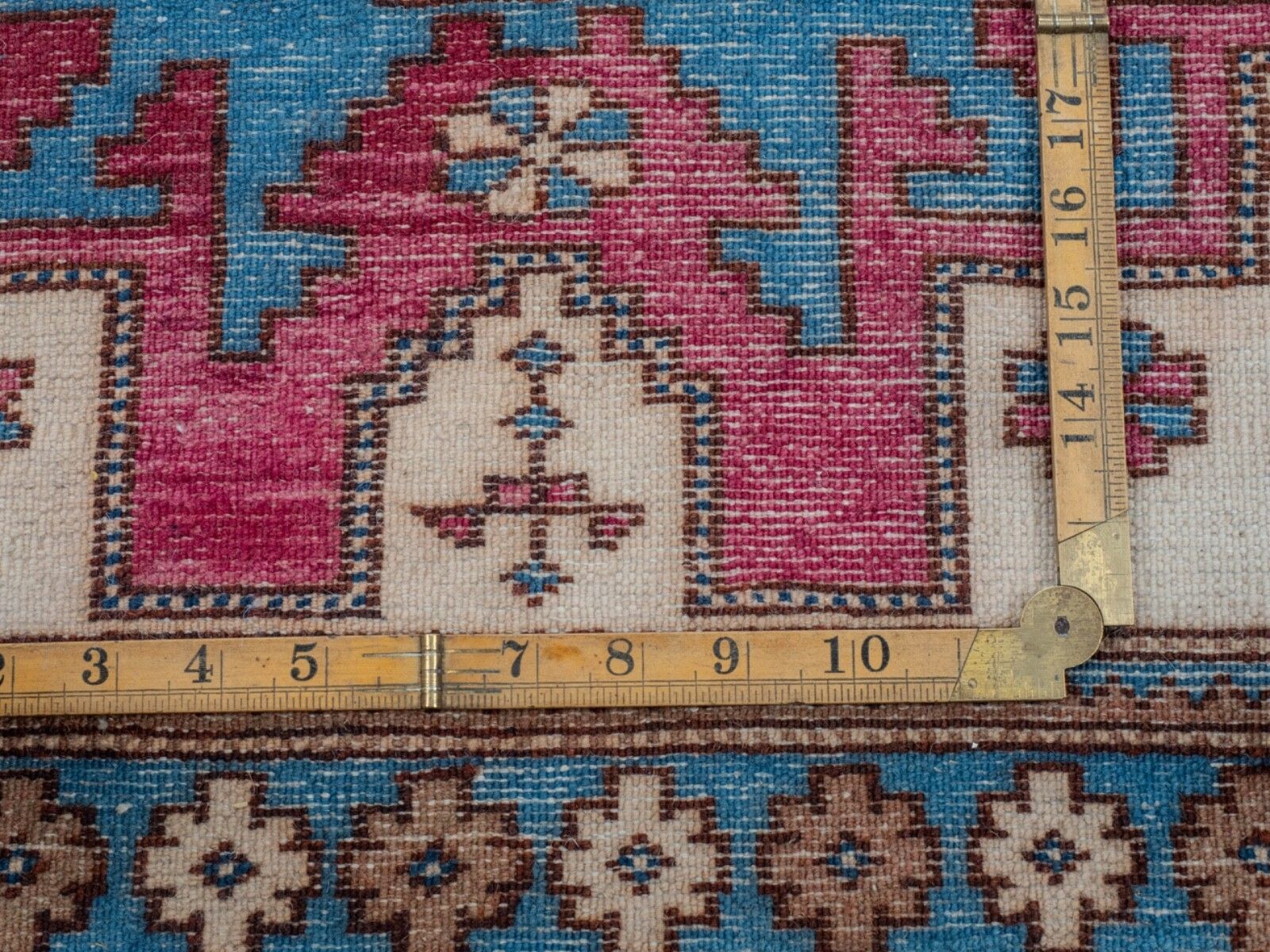 photo for sale Kars Kazak Turkish Anatolian Rug 6'4"X3'6" (194x107cm Carpet)