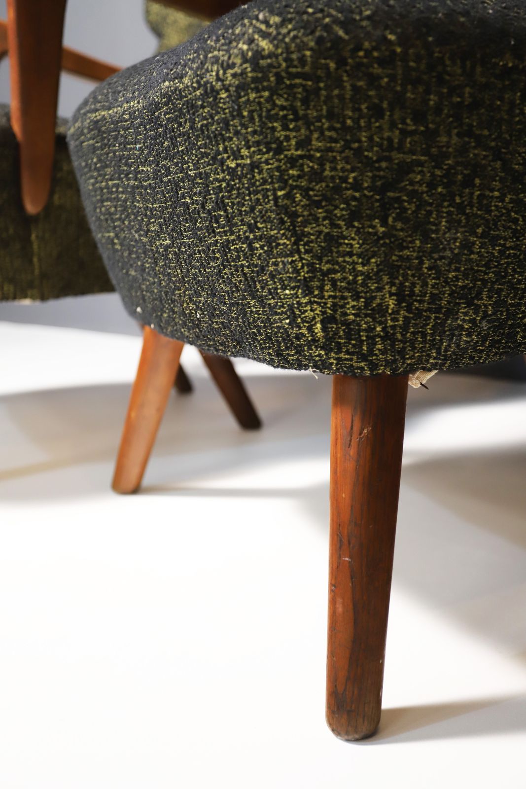 photo buy Pair Of Mid Century Wingback Armchairs, Czechoslovakia, Circa 1940´S