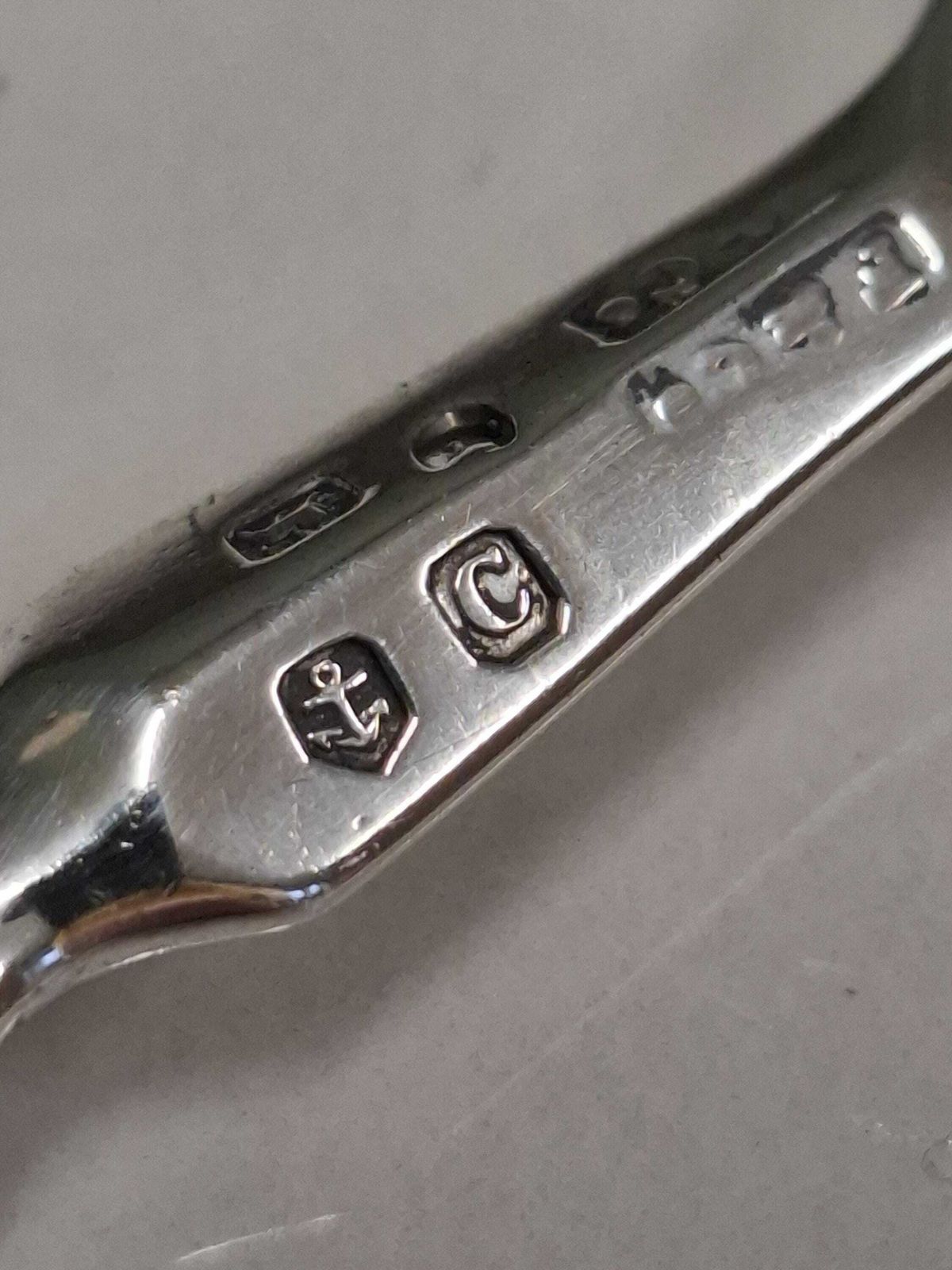 Antique Birmingham Silver 1851mother Of Pearl Handle Cake Fork photo 55.0
