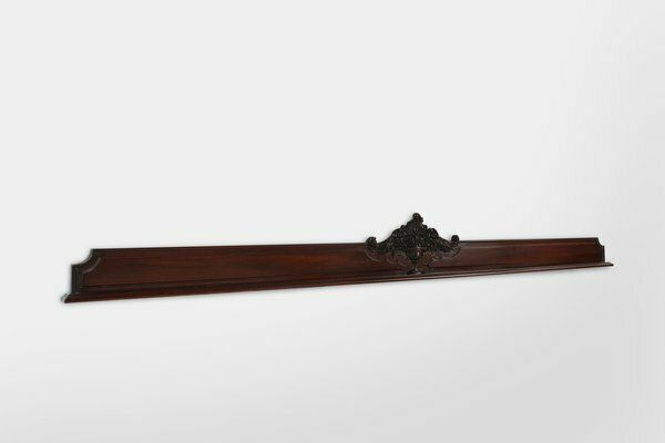Antique Sculpted Oak Frieze Or Wall Ornament, France, 1900s photo vinterior
