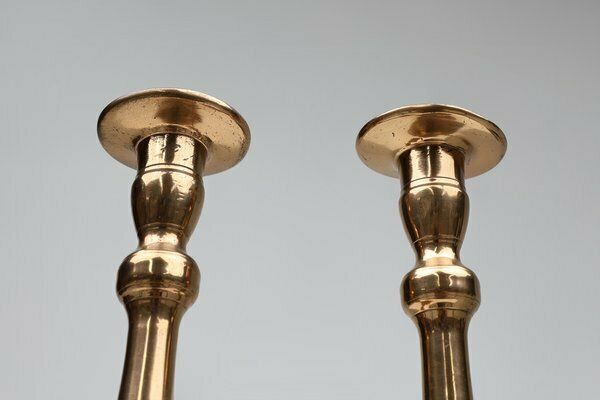 French Candlesticks In Bronze, 1890s, Set Of 2 photo 699.0