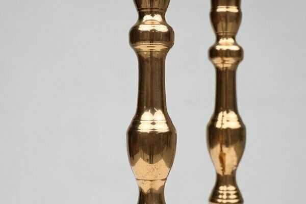 French Candlesticks In Bronze, 1890s, Set Of 2 photo vinterior