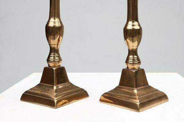 French Candlesticks In Bronze, 1890s, Set Of 2 photo buy