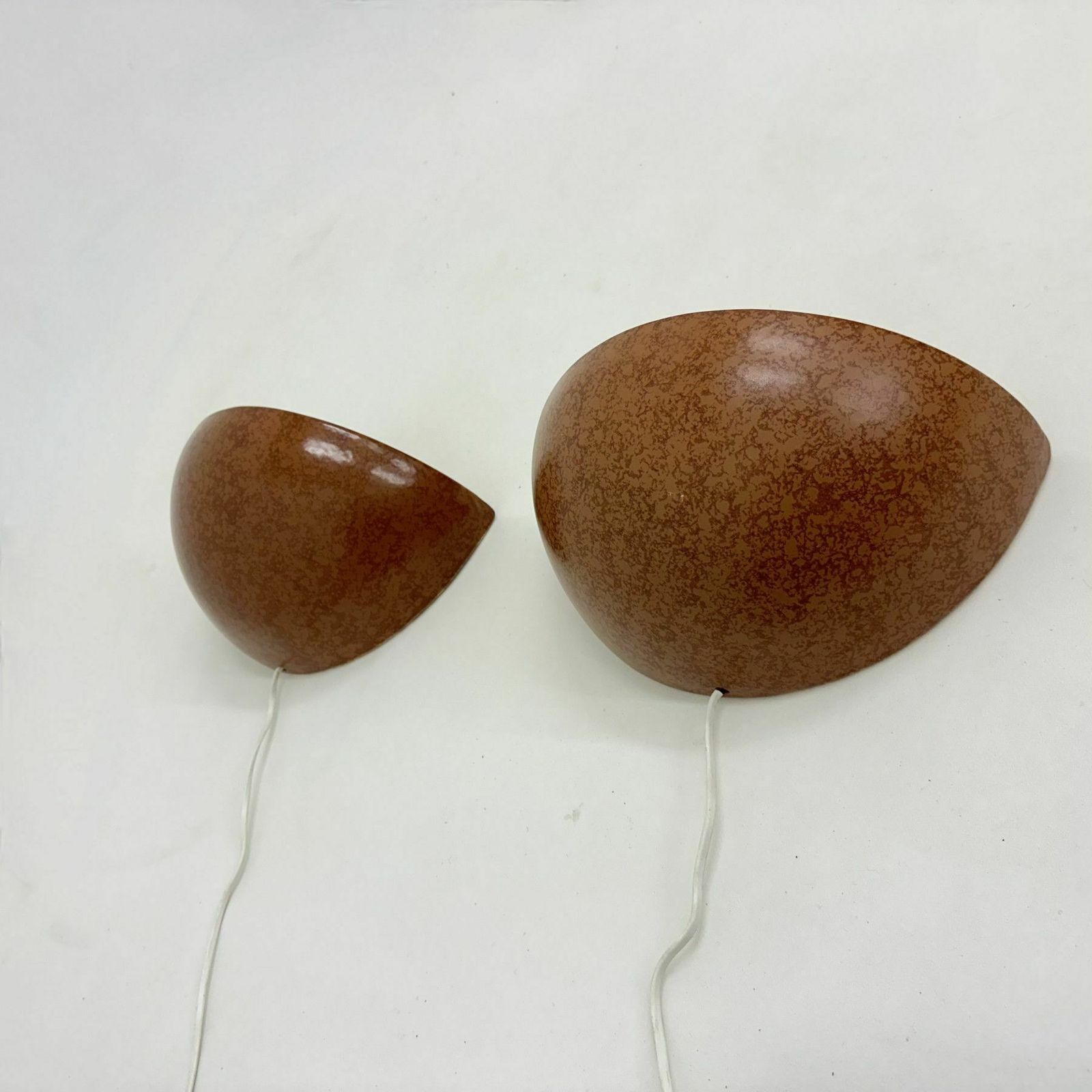 photo furniture Set Of 2 Ceramic Wall Lights Sconce , 1970s