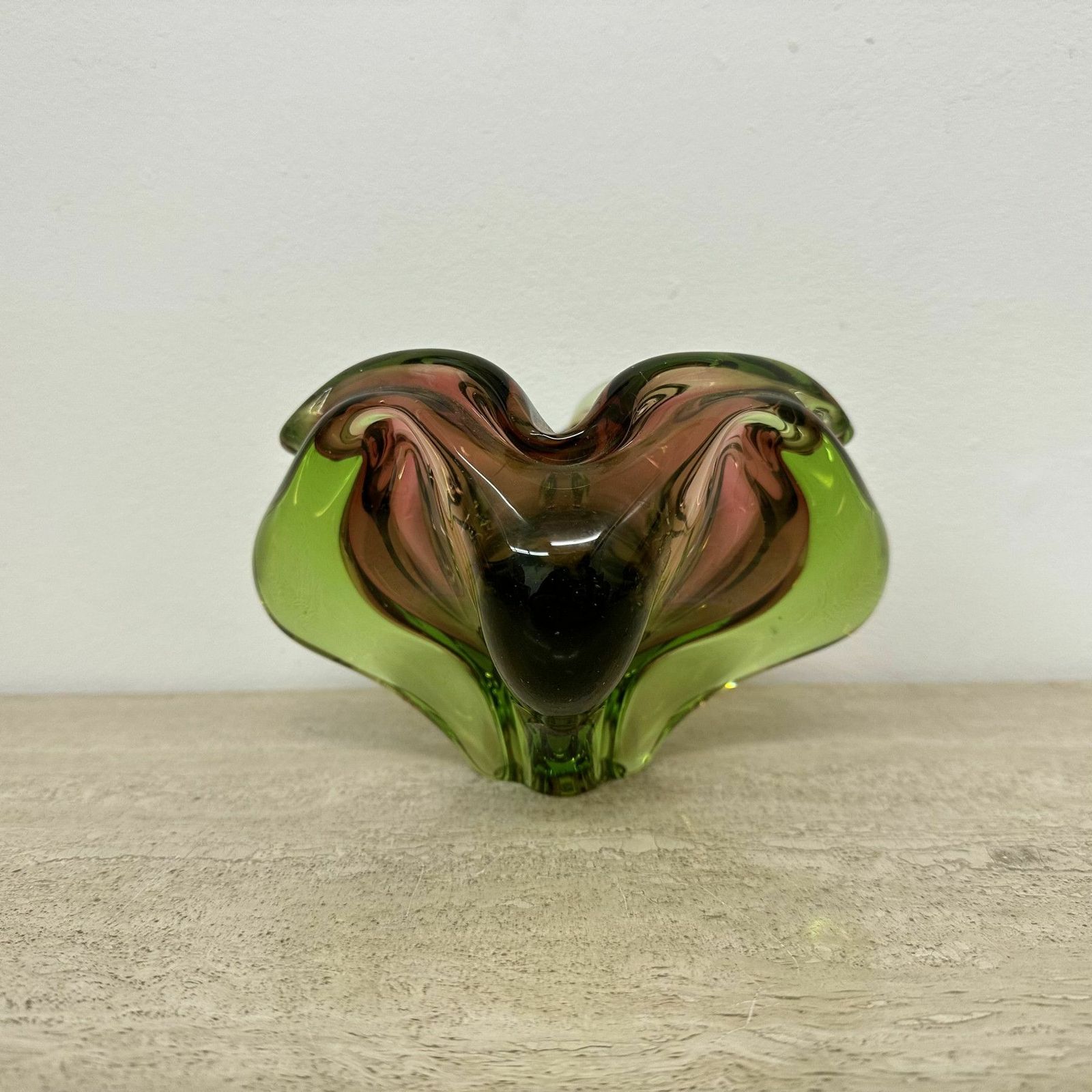 Mid Century Murano Glazen Schaal, Jaren 1970 photo furniture