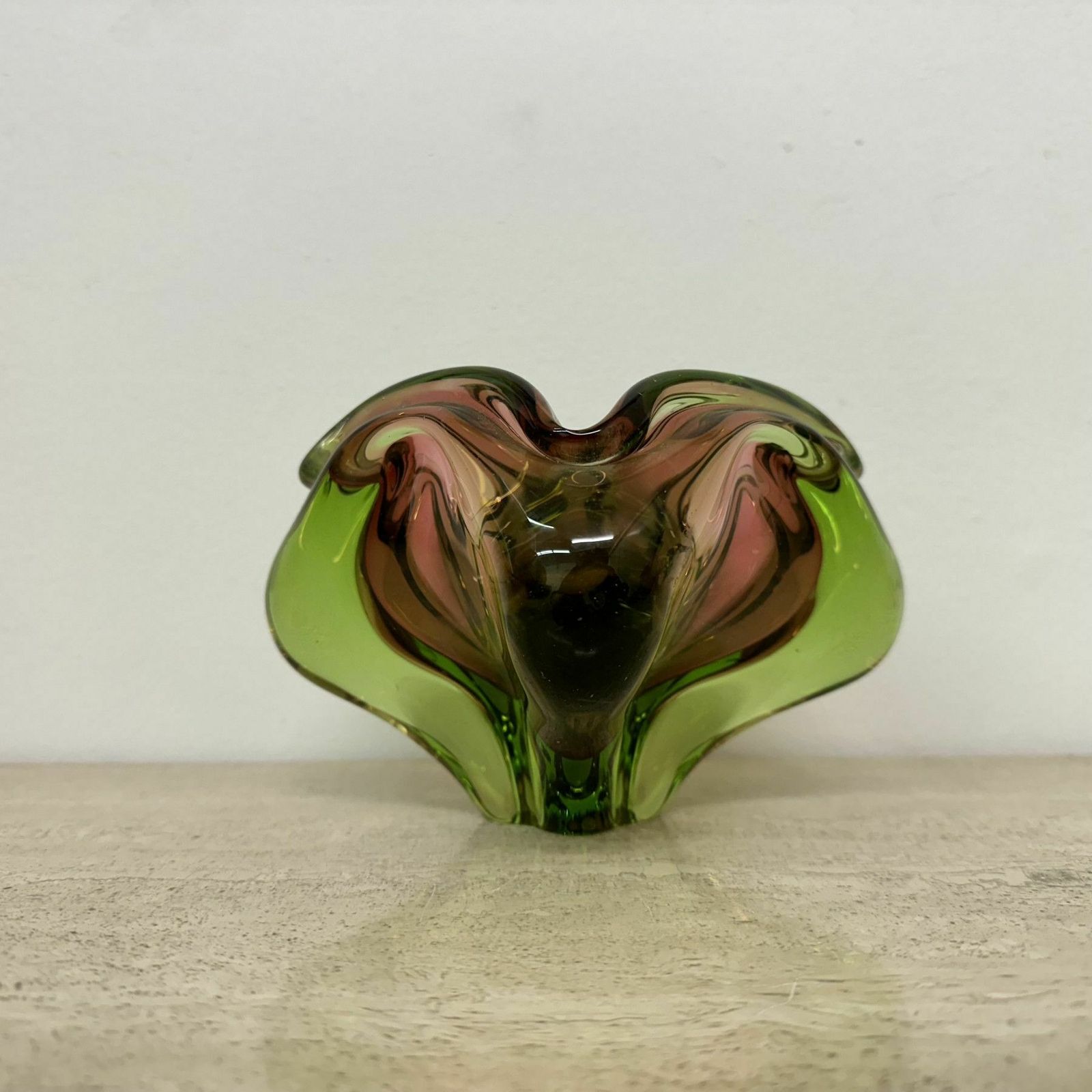 Mid Century Murano Glazen Schaal, Jaren 1970 photo for sale