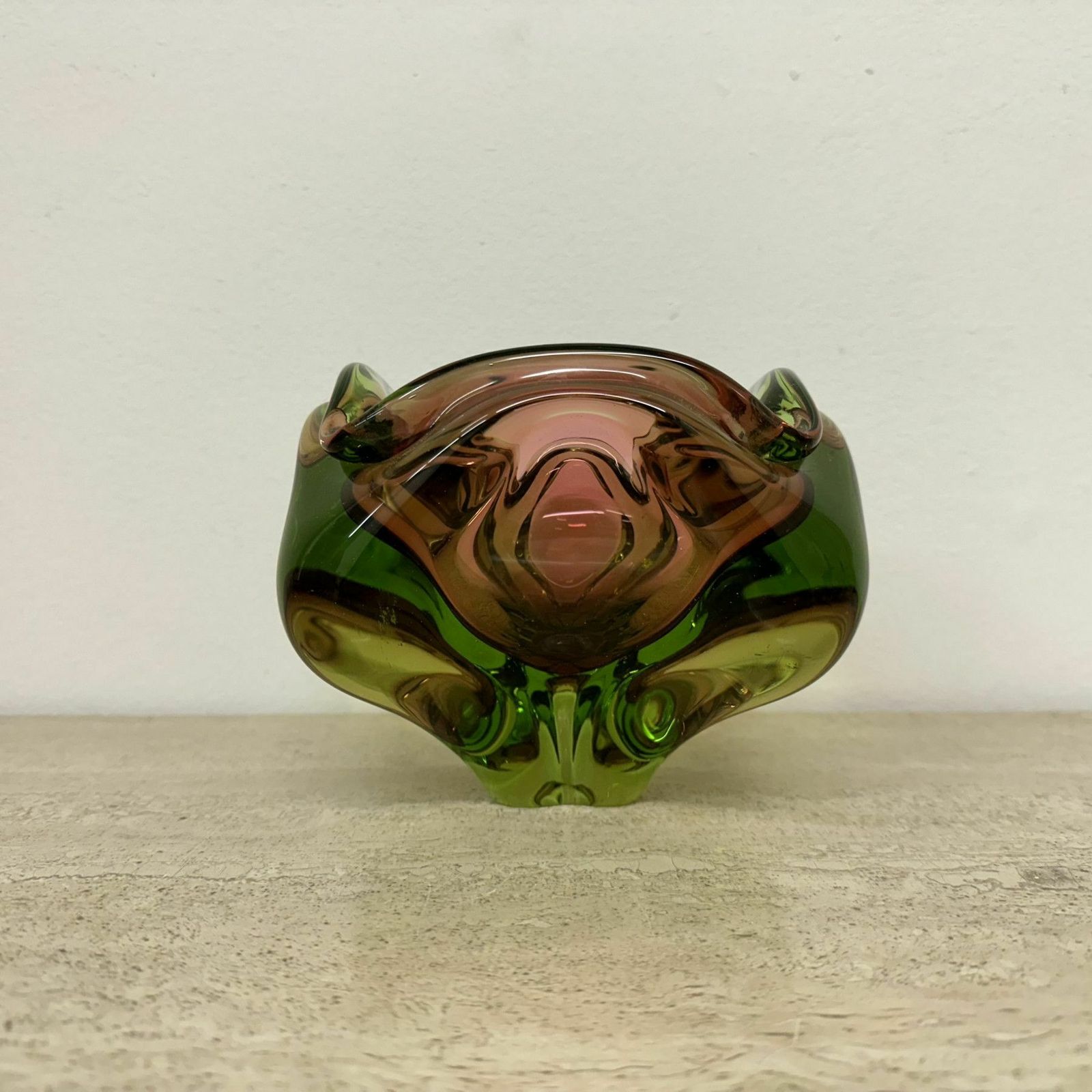 Mid Century Murano Glazen Schaal, Jaren 1970 photo 129.0