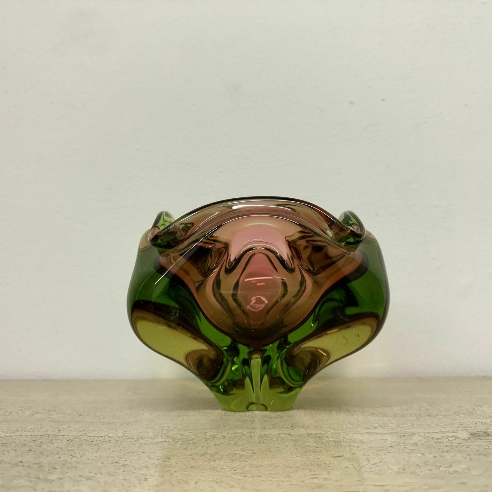 Mid Century Murano Glazen Schaal, Jaren 1970 photo vinterior