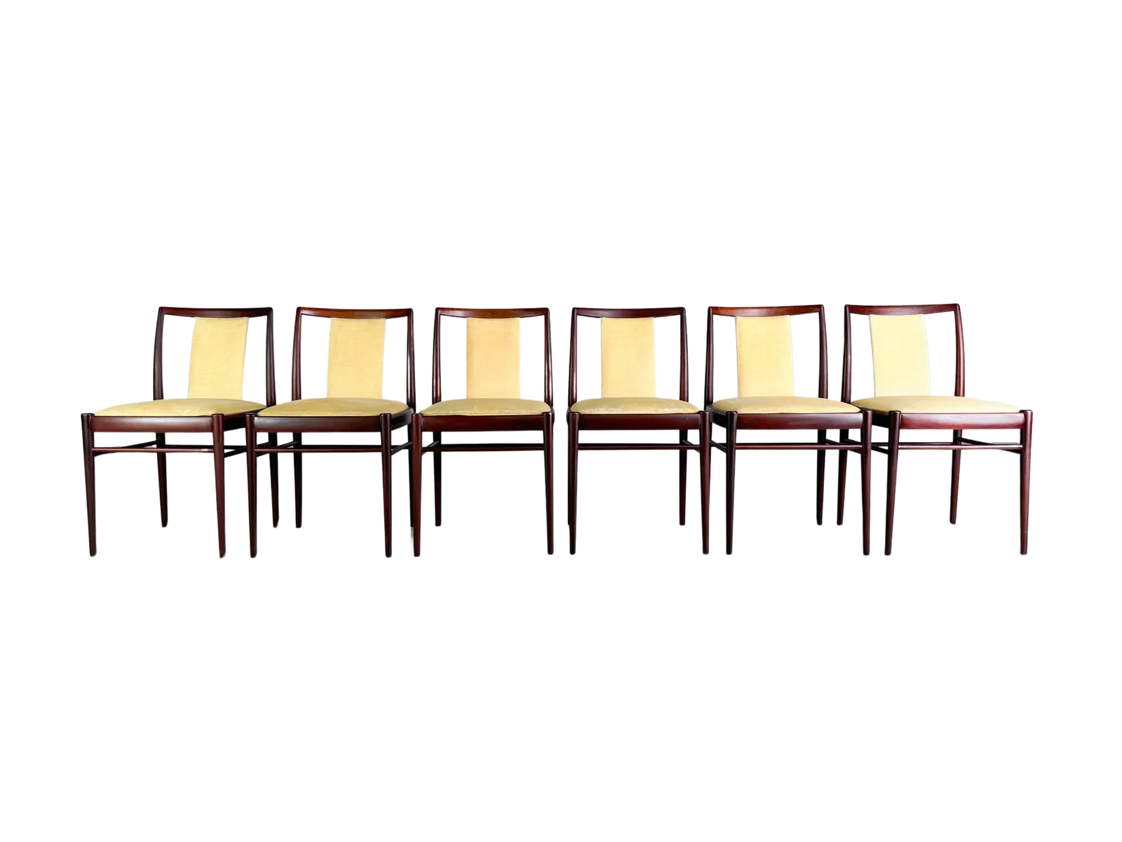 Set Of 6 Original Vintage Mid Century Chairs Benze 1960s